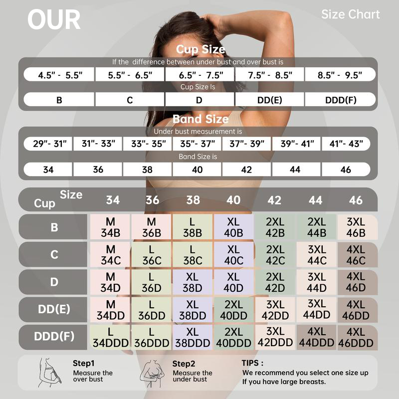 Black Friday 60% OFF-Full coverage wireless bra