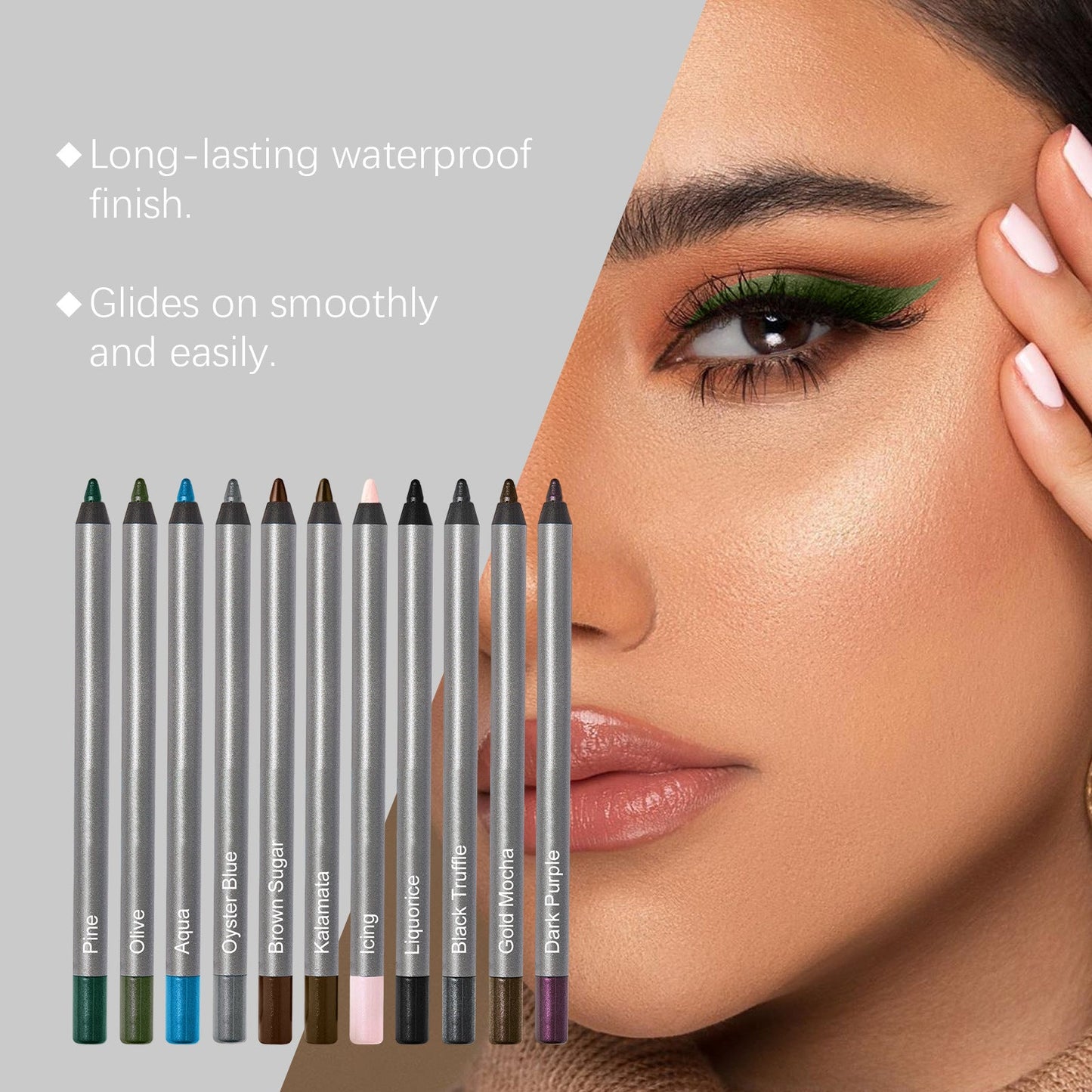 BLACK FRIDAY 50% OFF:Longwear Eyeliner Lightweight Lipliner Makeup Color Cosmetic