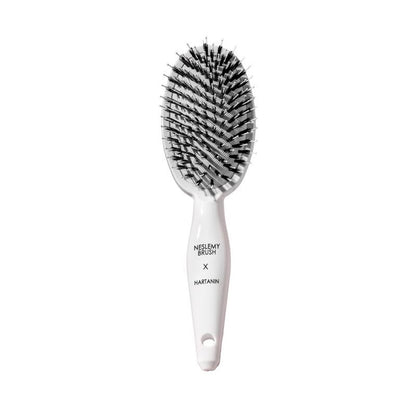 Viral World-Famous 6x Sold Out Paddle Brush - Smoother, Stronger, Shinier Hair - Boar Bristle Brush with Nylon Bristles and Microsphere Massaging Tips - Stimulates Scalp, Boosts Volume, Enhances Shine & Detangles Hair