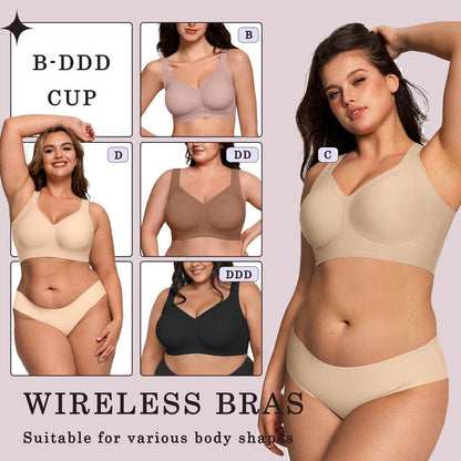 Black Friday 60% OFF-Full coverage wireless bra