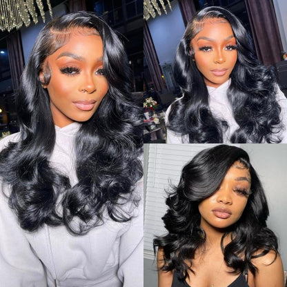 🔥Final 3 Hours: 70%OFF🔥 Density Side Part Glueless LayerCut Wig 6x8 Lace Closure Wig Body Wave Pre Cut Pre Bleached Ready Go Wigs🎁🎁