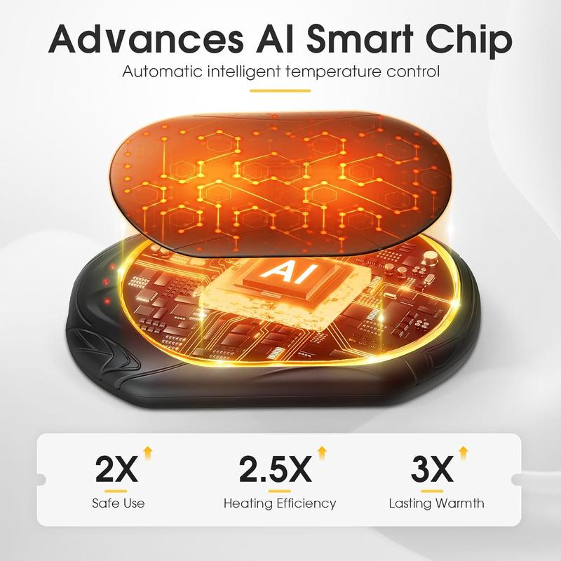 🌡 AI Hand Warmers (Rechargeable 2-Pack)