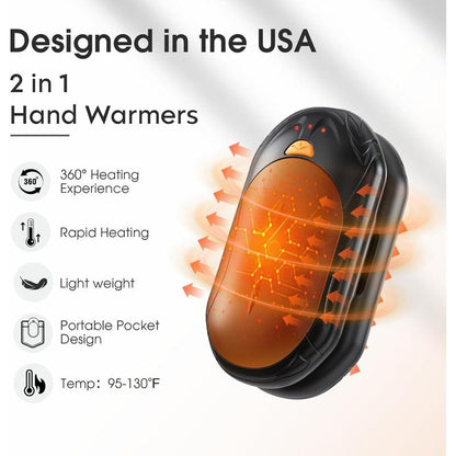 🌡 AI Hand Warmers (Rechargeable 2-Pack)
